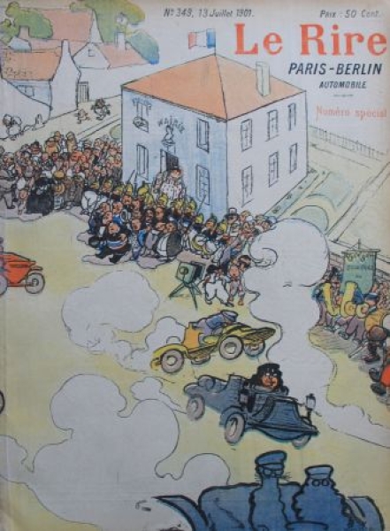 "Le Rire" Motorracing-Magazine Race Paris-Berlin 1901 (2844)